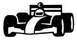 F1 SVG, Formula1 SVG, Car silhouette, Sports car icon, Race car SVG, Race car front SVG, Racer SVG	