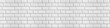 White light brick subway tiles ceramic wall texture wide tile background banner panorama, seamless pattern Generative AI