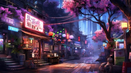 Game Art Anime Background Wallpaper