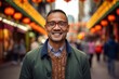 © Robert MEYNER - Portrait of handsome asian man wearing eyeglasses in Chinatown
