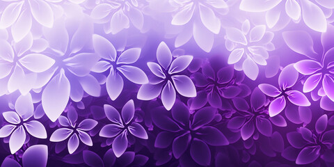 Poster - violet flowers background