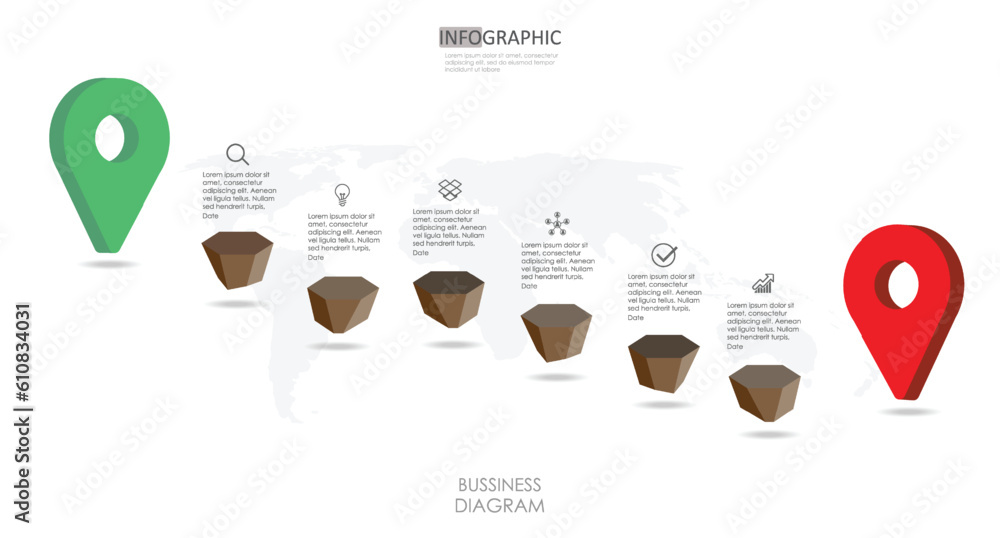 roadmap business project timeline diagram Infographic roadmap template ...