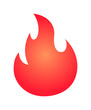 © barks - Fire flame shape vector illustration