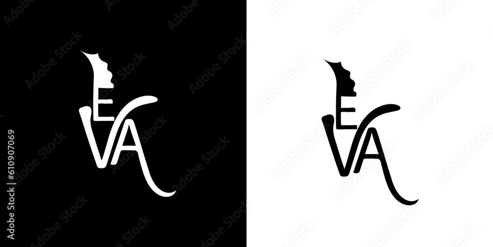 logo eva Stock Vector | Adobe Stock