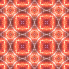 Vibrant and Symmetrical Digital Abstract Kaleidoscope Art with Intricate Geometric Patterns, Fractal Elements, and Psychedelic Colors, Perfect for Contemporary Design Projects, Modern Wallpaper