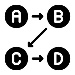 logic glyph icon