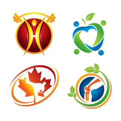 health fitness icons