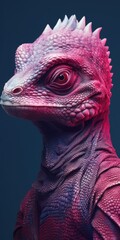 Wall Mural - alien lifeform from outer space made with generated ai