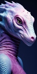 Wall Mural - alien lifeform from outer space made with generated ai