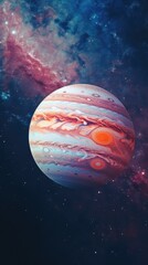 Wall Mural - jupiter in space ai generated