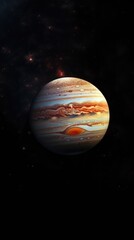 Wall Mural - jupiter in space ai generated