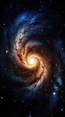 Wall Mural - galaxy in space ai generated