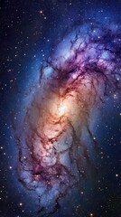 Wall Mural - galaxy in deep space