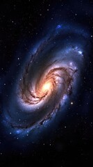 Wall Mural - galaxy in deep space