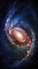 Wall Mural - galaxy in deep space