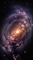 Wall Mural - galaxy in deep space
