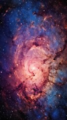 Wall Mural - galaxy in deep space