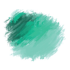 Abstract green brush stroke background
