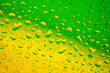 カラフルな水滴のマクロ写真3　Macro photo of colorful water droplets