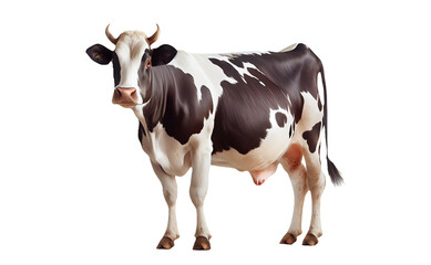 Wall Mural - cow transparent background