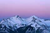 Fototapeta Góry - Sunset from Sulphur Mountain