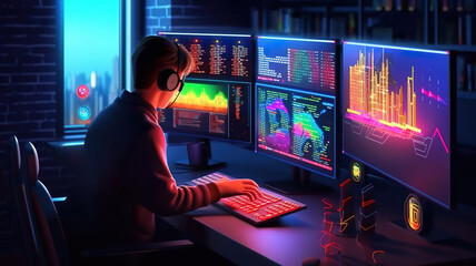 Software development concepts and programming for various devices. Generative Ai