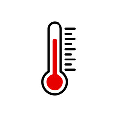 Wall Mural - thermometer icon