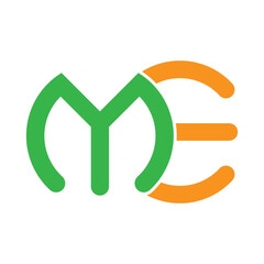 Sticker - ME letter logo