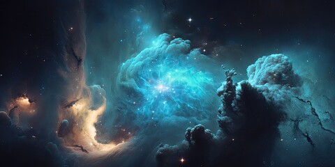 colorful space galaxy cloud nebula. stary night cosmos. universe science astronomy. supernova backgr