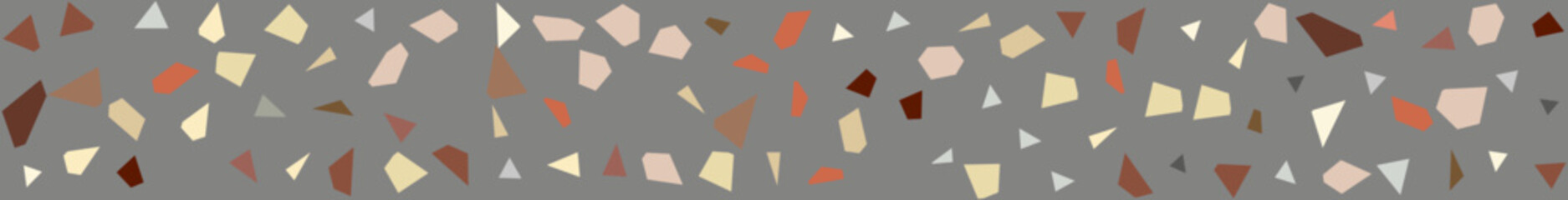 terrazzo pattern brown   vector background