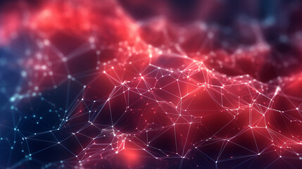 Aufkleber - A colorful abstract background with geometric shapes and patterns. Generative ai
