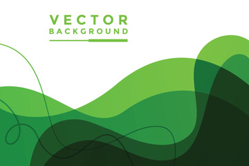 Wall Mural - green background vector illustration lighting effect graphic for text and message board design infog