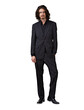 © Adv RT Team Jun/peopleimages.com - Fashion, portrait of man in suit isolated on transparent png background with designer black clothes and trendy pose. Young male model with sexy, cool style for formal event and celebrity aesthetic.