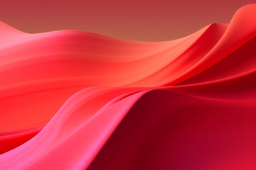 Wall Mural - Trendy Wave Gradient Background. Ai generative