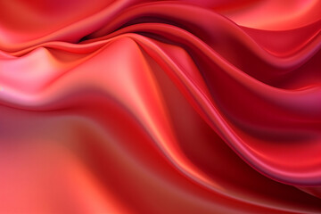 Wall Mural - Trendy Wave Gradient Background. Ai generative