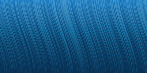 Wall Mural - dark lit curving blue wavy modern style minimalist vertical stripes pattern - editable abstract wide