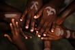 © Nathaniel Tetteh - close up of hands holding hands together