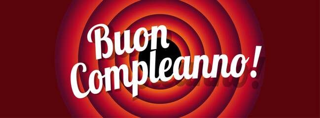 Wall Mural - Buon compleanno