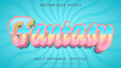 © bahtiarbr - 3d Gradient Colorful Fantasy Editable Text Effect Design