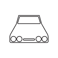 Wall Mural - car icon vector