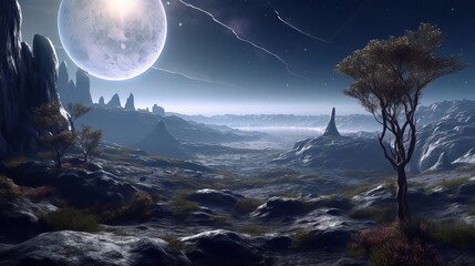 Wall Mural - explore the captivating realm of planets with ultra detail hd backgrounds that transport you to dist