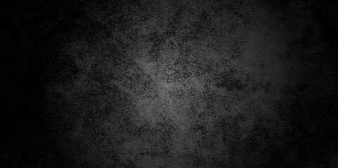 Black wall texture rough background dark concrete. Black plaster wall texture background