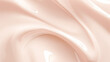 Skincare, cosmetics and beauty product, blush pink glossy cream lotion texture as abstract background, generative ai