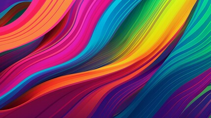 Wall Mural - background with vibrant colors, abstract colorful background, abstract colorful background with lines, Generative AI