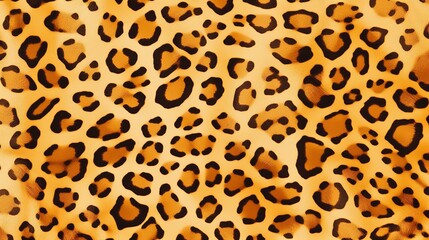 Wall Mural - Exotic Leopard Print Pattern