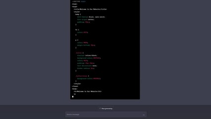  HTML code written by Chatgpt. 