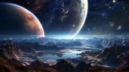 Wall Mural - the wonders of the cosmos with ultra detail hd backgrounds that showcase the breathtaking beauty of 