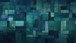 © Irfanan - rectangular block background in smart shades of blue and green
