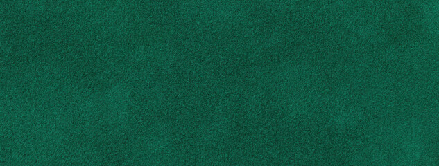 Sticker - Texture of velvet matte dark green background, macro. Suede emerald fabric with pattern.