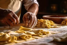 Italian Pasta Handmade - Generative AI